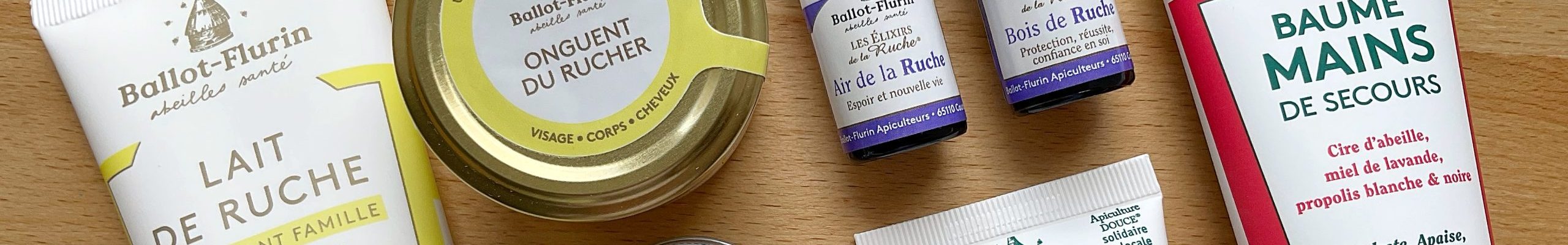 Bandeau produits apithérapie