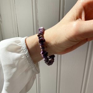 Bracelet baroque charoïte