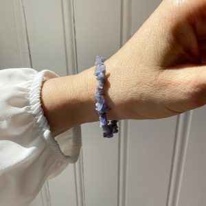 Bracelet baroque tanzanite