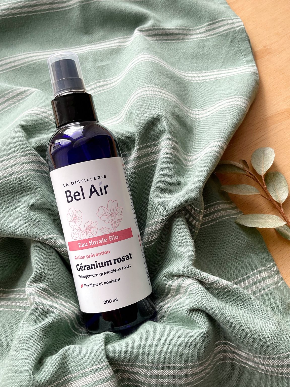 Eau florale Géranium rosat Bio