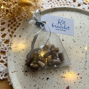 Kit bracelet tube 12mm jaspe paysage