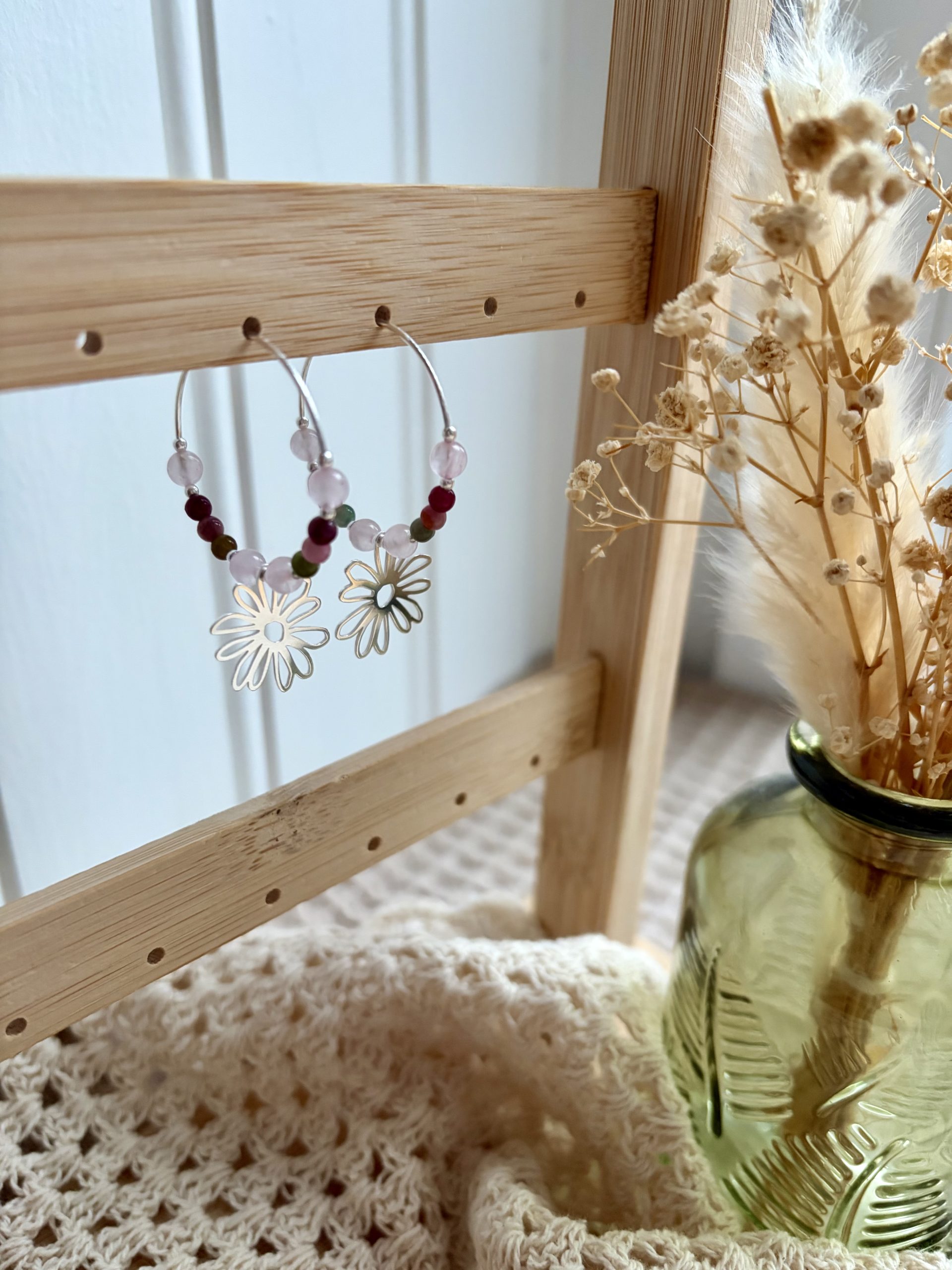 Boucles d'oreilles FLORINA