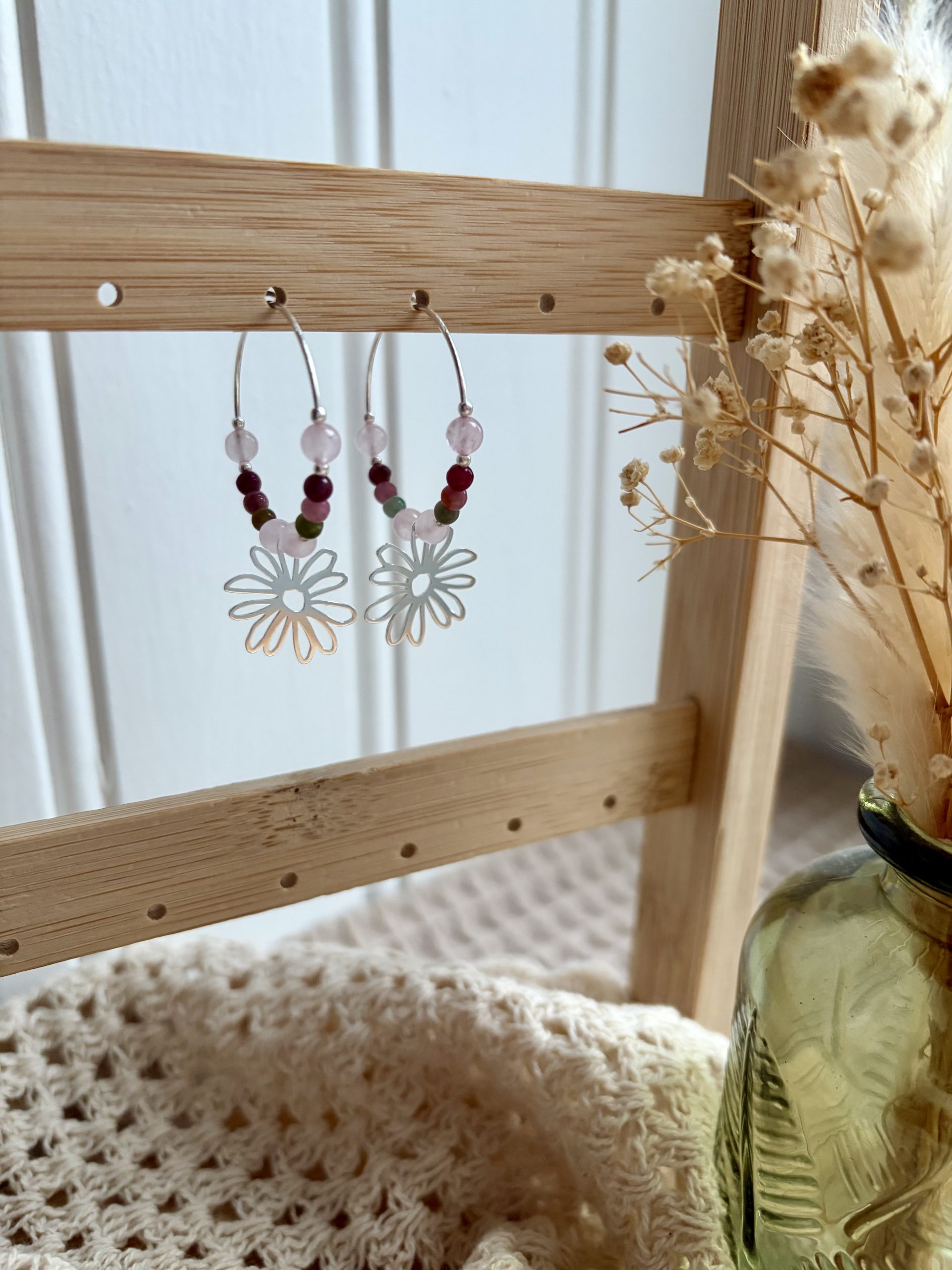 Boucles d'oreilles FLORINA